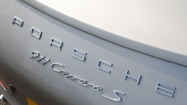 Porsche 911 Cabriolet badge
