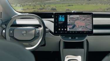 Volvo EX60 P10 AWD Ultra - dash