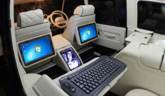 Land Rover Defender interior