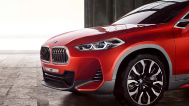 BMW X2 Concept - front detail