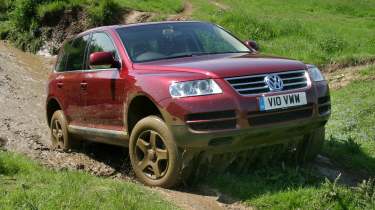 Volkswagen Touareg - front action