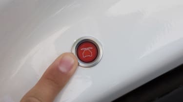 Tesla Model X - door button