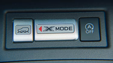 Subaru Forester button detail