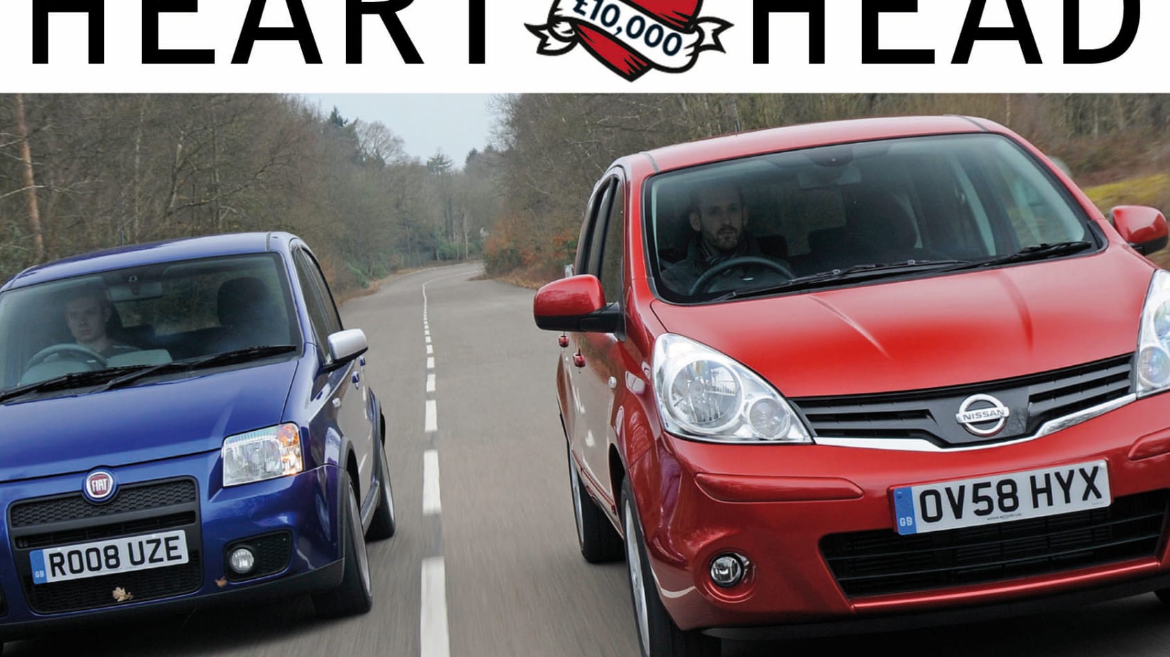 Fiat Panda 100HP vs Nissan Note Auto Express