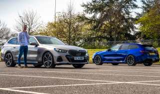 BMW 530e Touring LT test - 530e and BMW M5