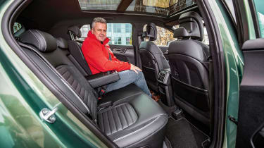 Kia Sportage - rear seats