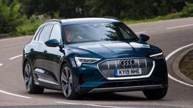 Used Audi e-tron - front cornering