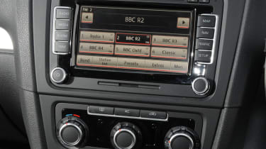 Volkswagen Golf GT 1.4 TSI 160 centre console