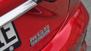 MG5 EV - rear badge
