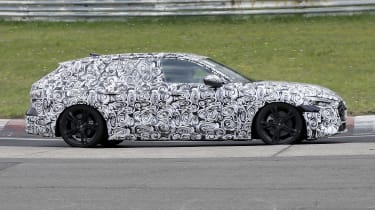 2023 Audi A5 (camouflaged) - side action