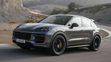 Porsche Cayenne Turbo E-Hybrid Coupe GT Package - front action