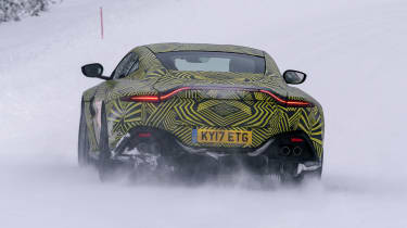 Aston Martin Vantage prototype - full rear