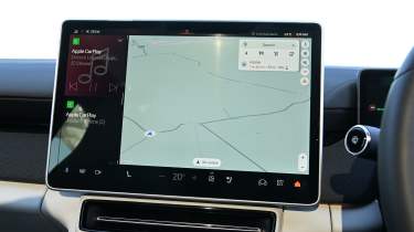 Polestar 4 - navigation screen