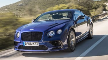 Bentley Continental Supersports 2017 - Moroccan Blue front tracking 2