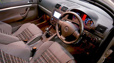 VW Golf GTi interior