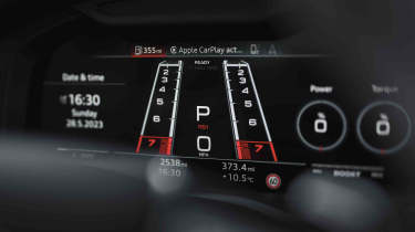 Audi RS 6 Avant - digital instrument cluster