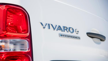 Vauxhall Vivaro-e Hydrogen - rear badge