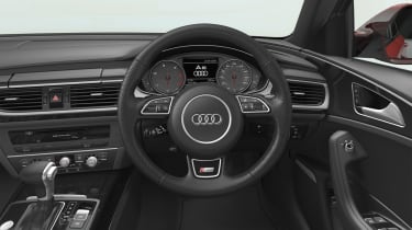 Audi A6 Black Edition dash
