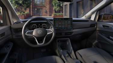 Volkswagen Caddy van - driver view