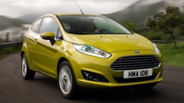Ford Fiesta 1.0 EcoBoost front cornering