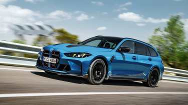 BMW M3 CS Touring driving