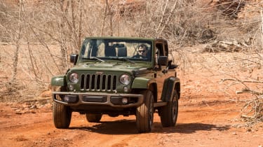 Jeep Wrangler 75th Anniversary - front off-road
