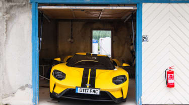 Ford GT Norway road trip - state of the art pits