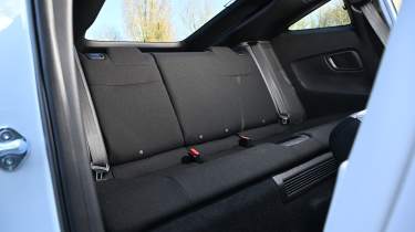 Honda Prelude - rear seats