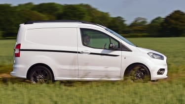 petrol transit van