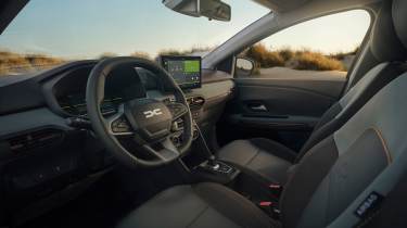 Dacia Jogger facelift - cabin