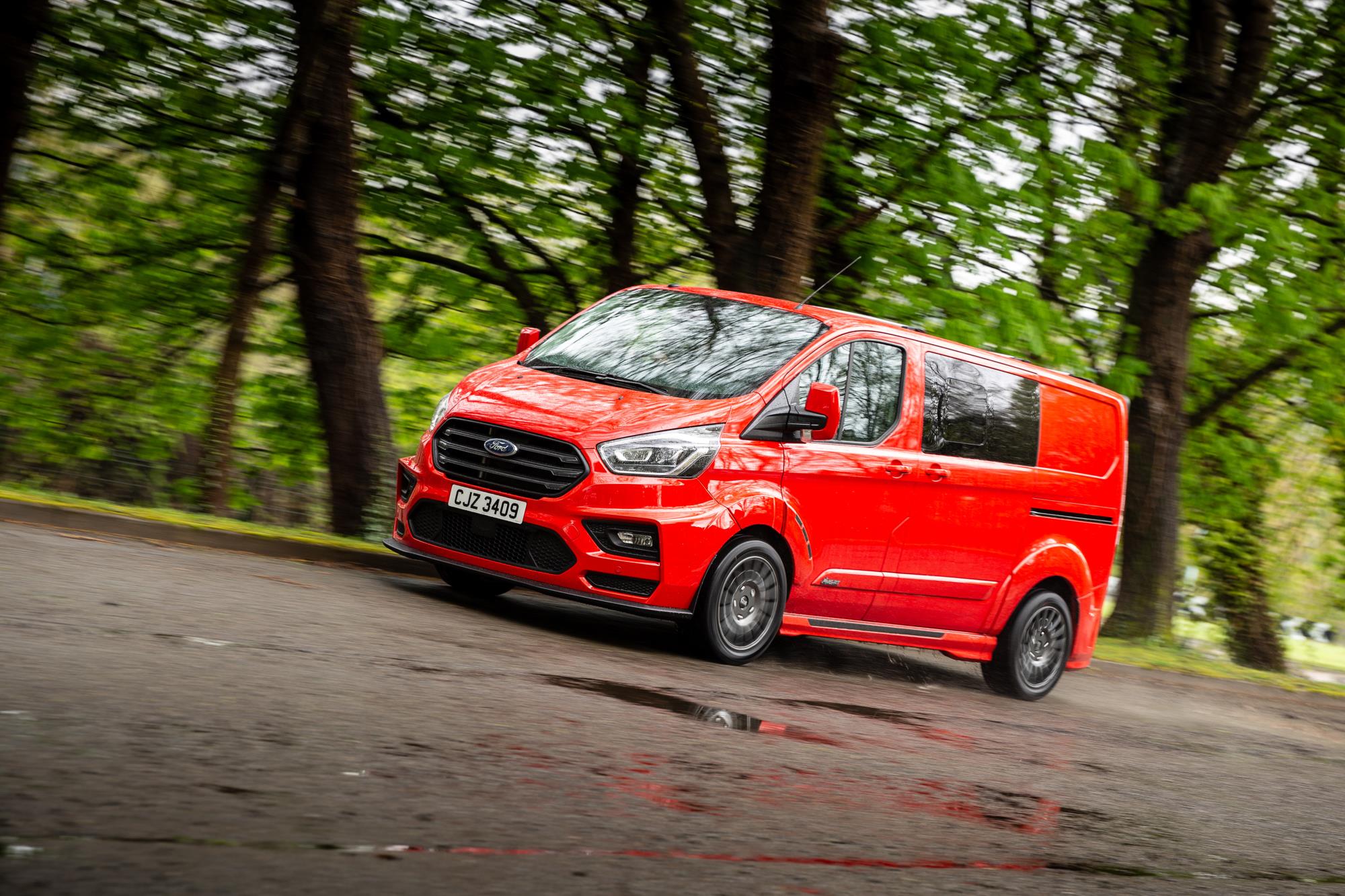 Carlex Design Ford Transit Custom X Final Edition Is One Sporty Van