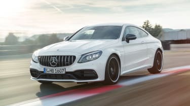 Mercedes-AMG C 63 S - front tracking