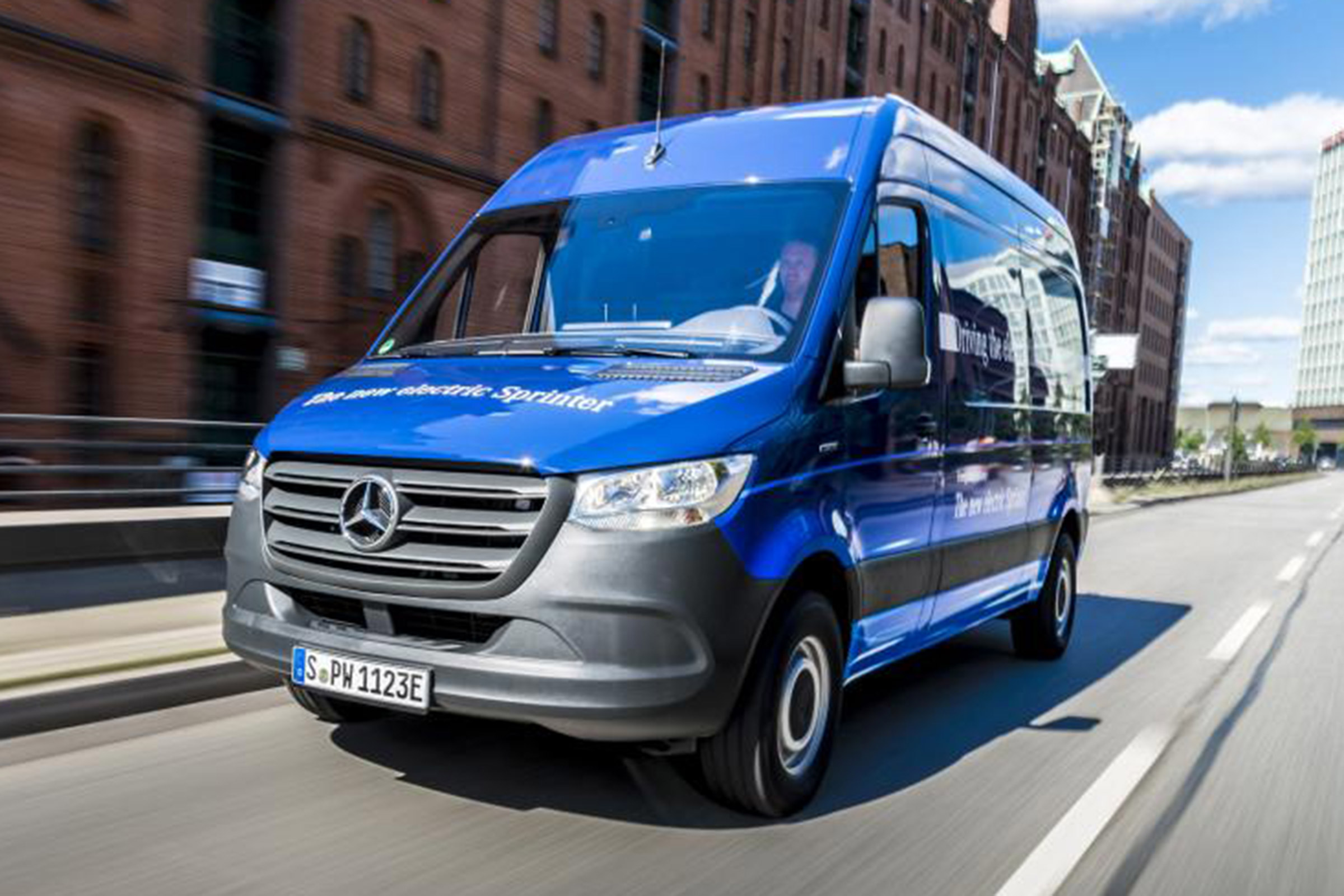 New Mercedes eSprinter electric van prototype review 