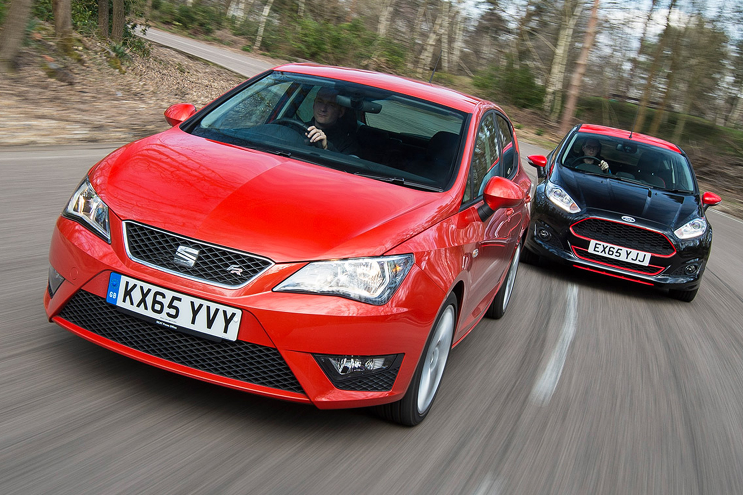 SEAT SC FR vs Ford Fiesta Zetec S Black Edition Auto Express