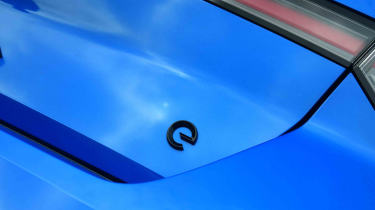 Vauxhall Astra Electric - &#039;e&#039; badge detail