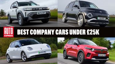 Best company cars under £25k - header image