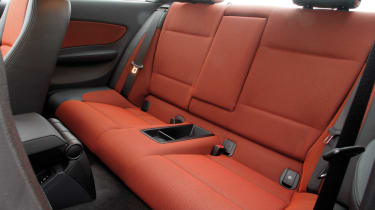 BMW 1-Series Coupe rear seats