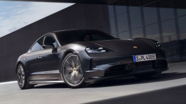 Porsche Taycan Black Edition - front