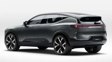 Updated Polestar 3 MY26 - rear angled