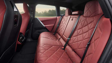 BMW iX facelift - rear seats