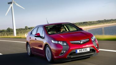 Vauxhall Ampera front track