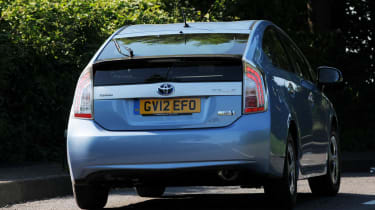 Toyota Prius Plug-in rear action 