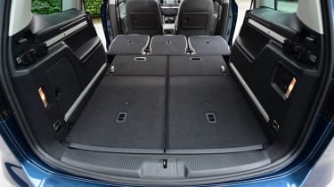 Volkswagen Sharan folded seats