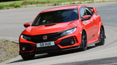 Honda Civic Type R - front action