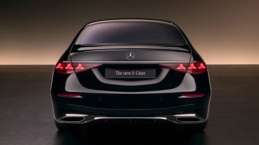 Mercedes S-Class facelift - full rear