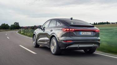 Audi Q6 Sportback e-tron rear