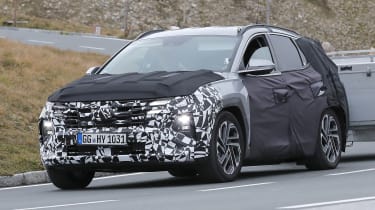 Hyundai Tucson facelift - spyshot 1