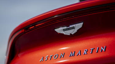 Aston Martin DBX - tail gate badging