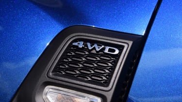 Dacia Duser 4x4 - 4WD badge