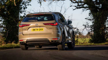 Mazda CX-60 - rear cornering